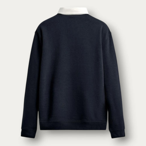 COLLAR POLO SWEATSHIRT