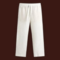 RELAXED FIT LINEN PANTS