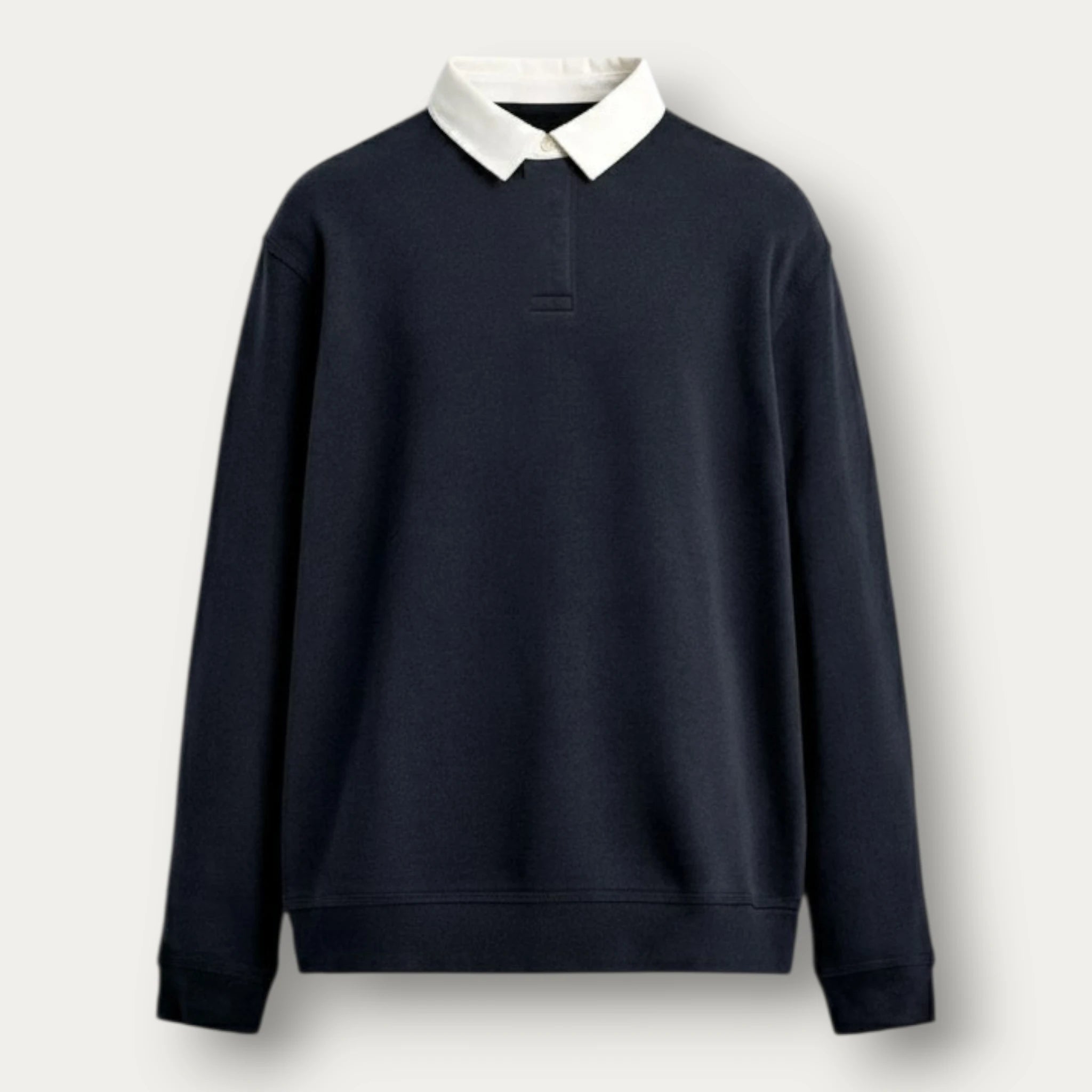 COLLAR POLO SWEATSHIRT